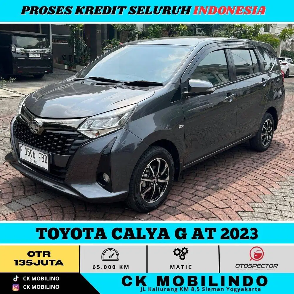TOYOTA CALYA G AT 2023 SILVERSTONE PEMAKAIAN 2024 DP CUKUP 5JT SAJA