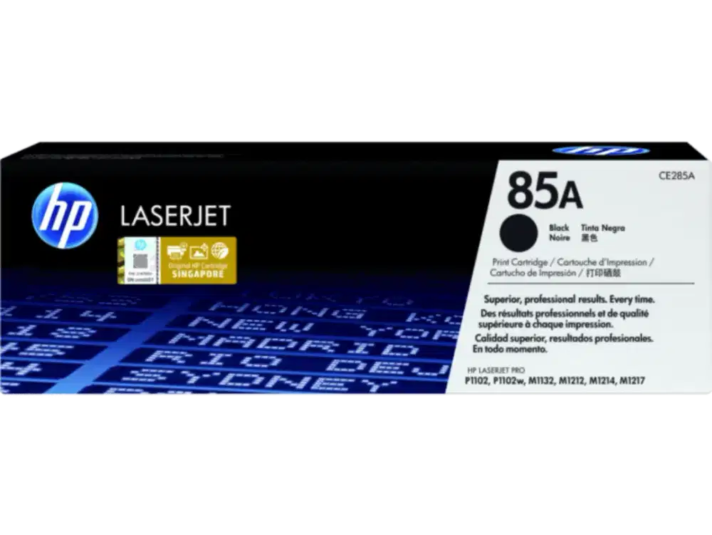 HP 85A Black Original LaserJet Toner / Tinta Cartridge