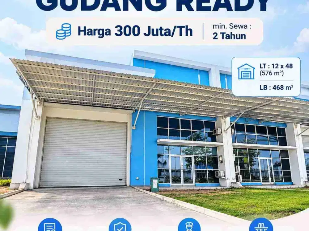 Di sewakan Gudang cikupa