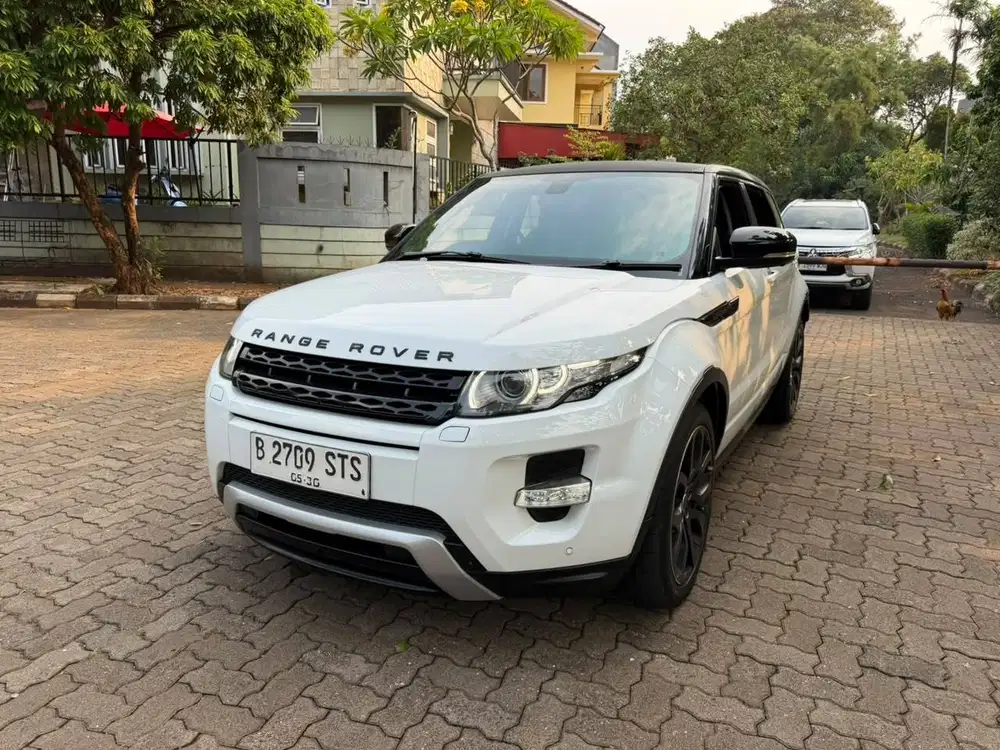[MURAH]RANGE ROVER EVOQUE DYNAMIC WHITE 2012 PAJAK PANJANG!