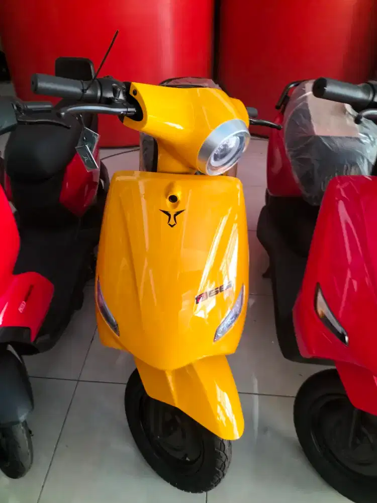 sepeda listrik uwinfly d66i kondisi baru