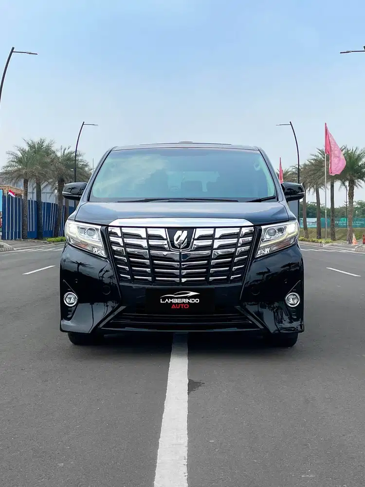 TOYOTA ALPHARD 2.5 G ATPM 2016 HITAM