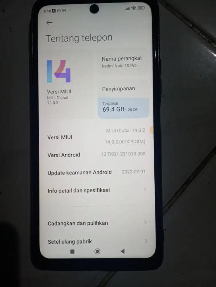XIAOMI REDMI 10 PRO 8/128