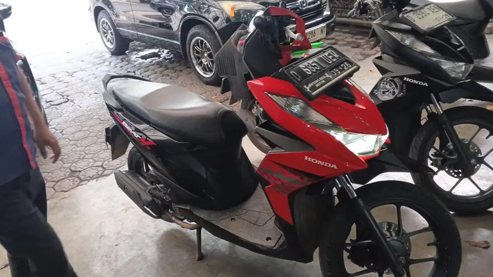 Honda Beat FI 2021 Red