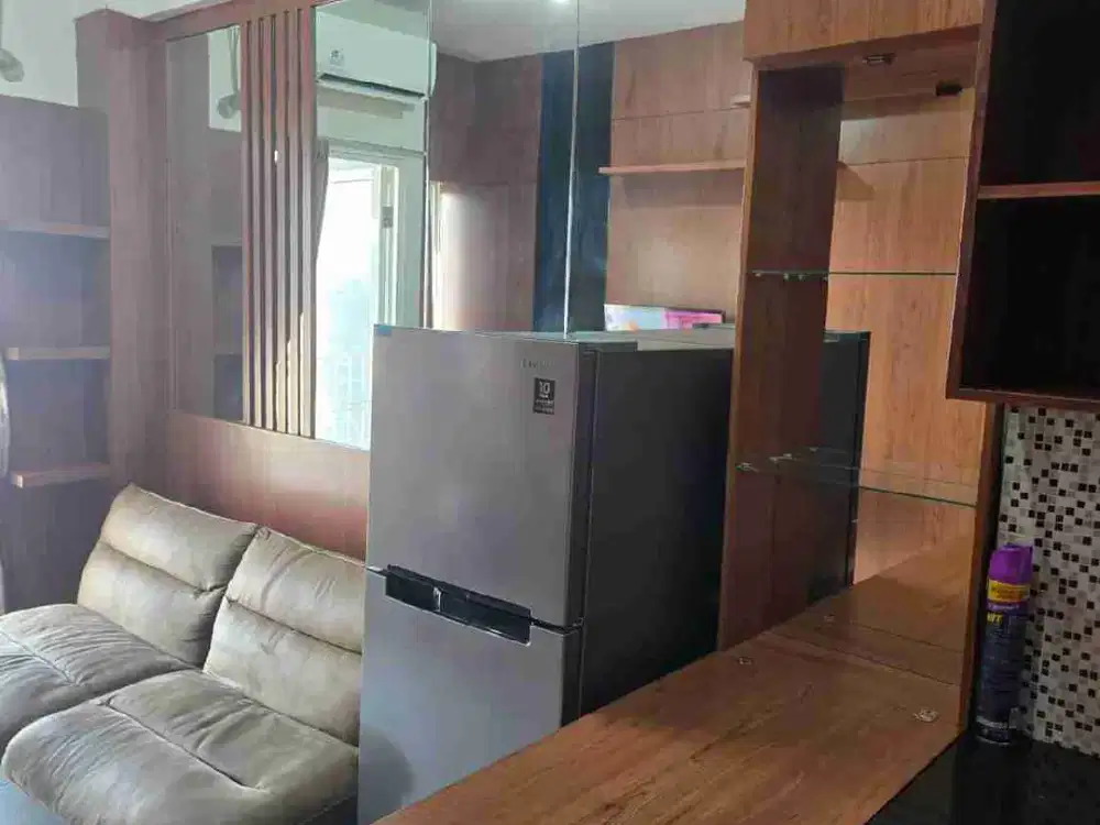 DISEWAKAN Unit Apartemen PUNCAK DHARMAHUSADA 2BR Tinggal Bawa Koper