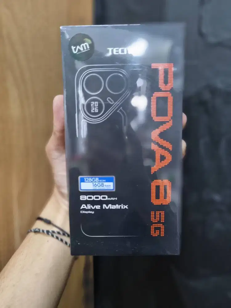 TECNO  POVA 5G 8/128 GB NEW GARANSI RESMI