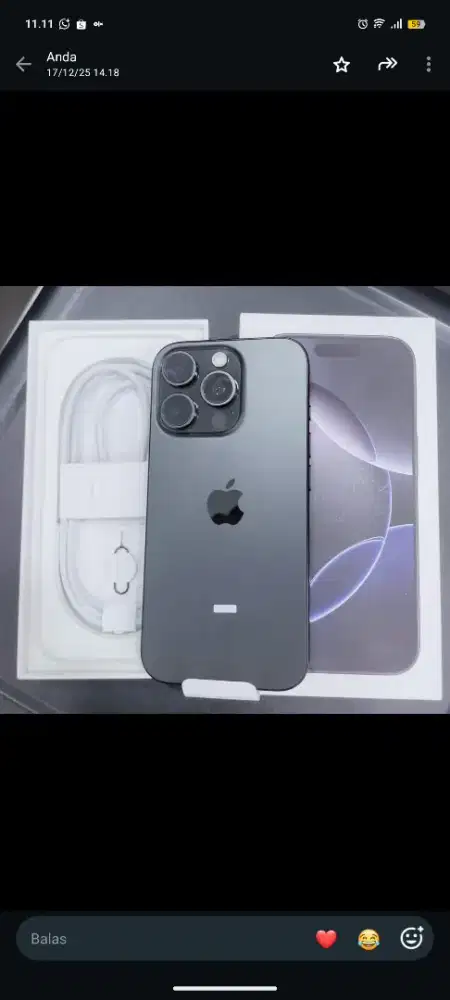 iphone 16 pro 256 ibox fullset like new BNOB