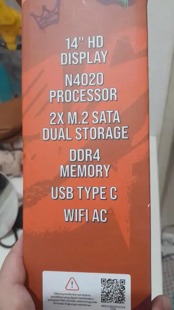Jual laptop kondisi baru