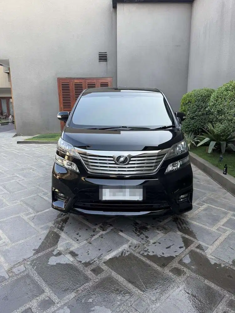 Toyota Vellfire Z Audioless 2011 Full Ori Pajak & Asuransi Panjang