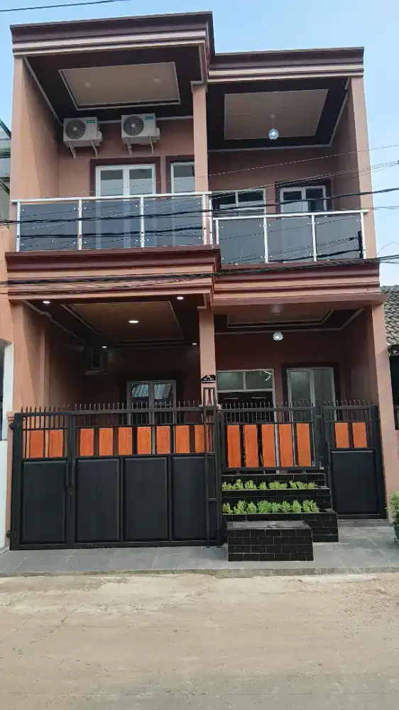 DiSewakan Rumah Tipe Minimalis 2Lantai Bangunan Baru Di Sawangan Depok