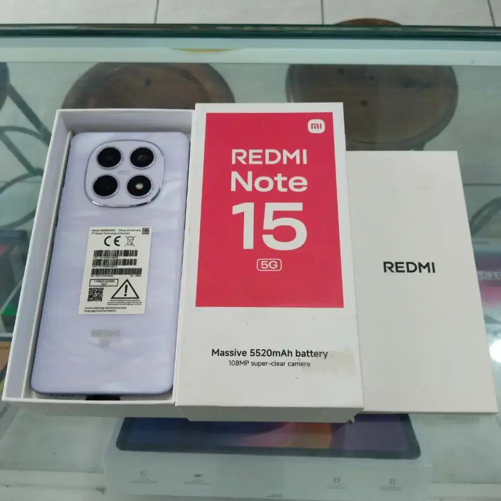 Redmi Note 15 5G 8/256 Seken, Mulus Fulset
