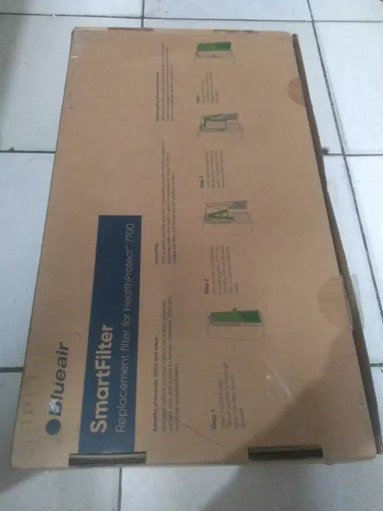 Blueair smart filter for 7700 series. Filter penyaring debu, bakteri.