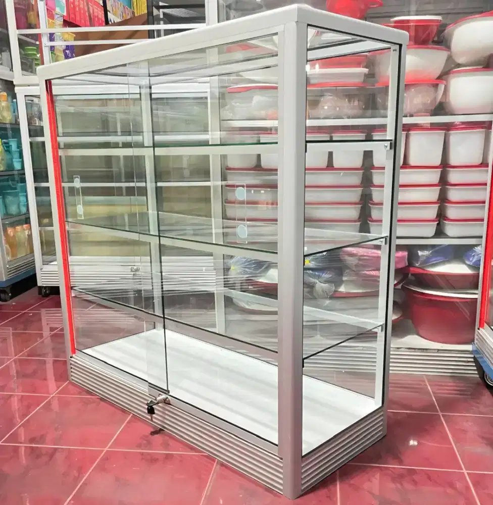 Etalase 1Mx1M Buat Perlengkapan Usaha