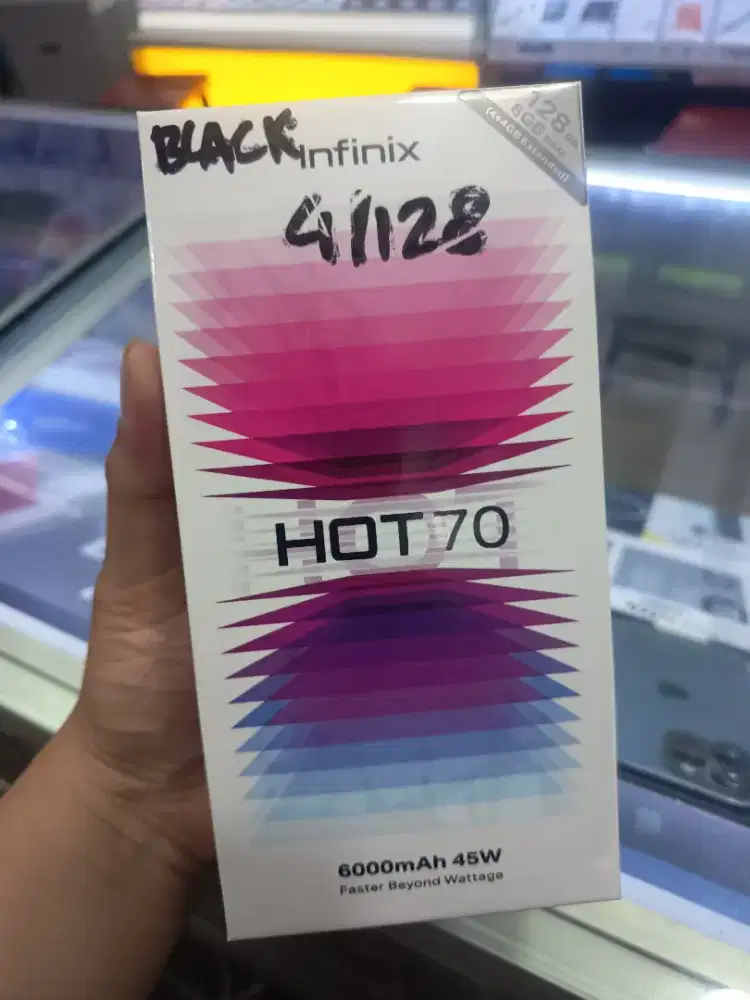 Infinix hot70 ram 4GB