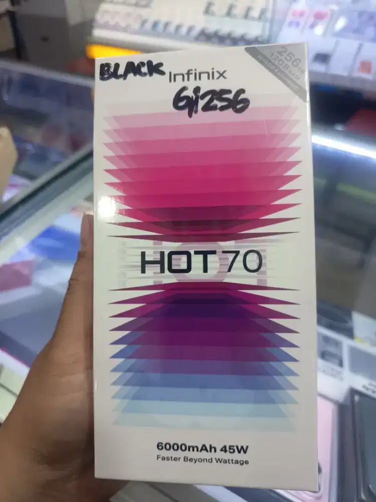 Infinix hot70 ram 6GB