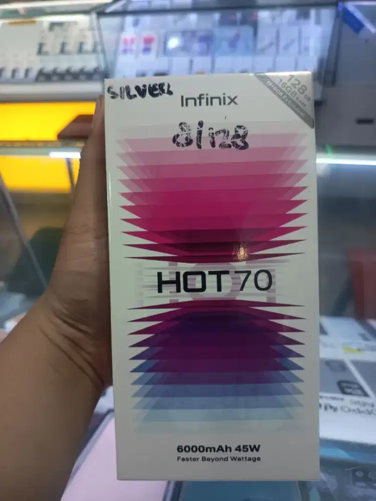 Infinix hot 70 ram 8GB