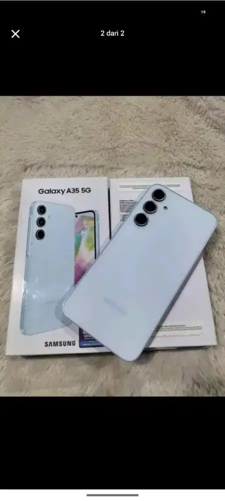 samsung A35 5G 8/256 fullset mulus no minus
