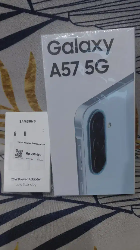 SAMSUNG GALAXY A57 5G 12/256GB – MULUS BANGET MASIH BARU BELUM DIPAKAI