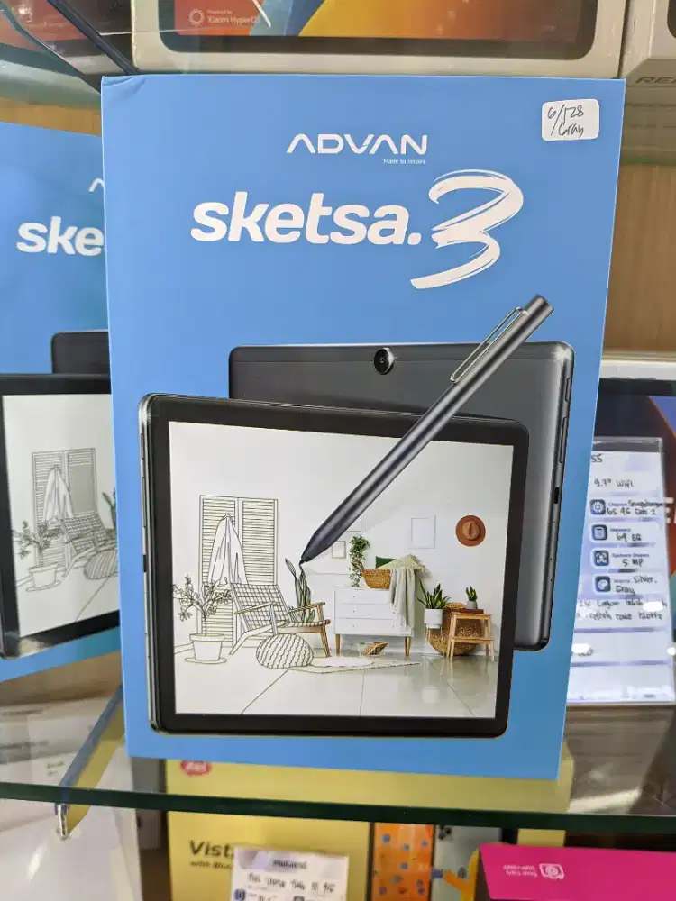 Advan sketsa 3 free keyboard dan Pen