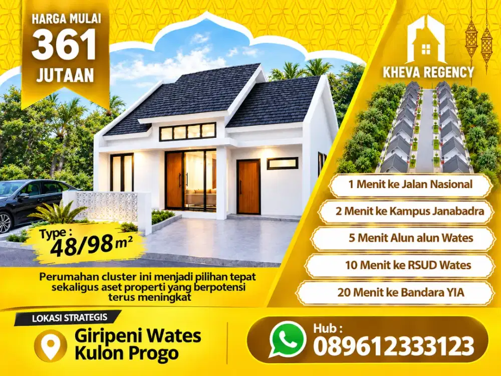 perumahan di wates kulon progo