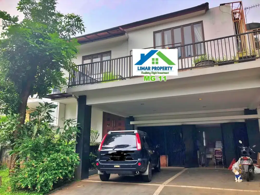 Rumah Cozy dan Strategis Harga Bagus di Mahogany Residence Cibubur