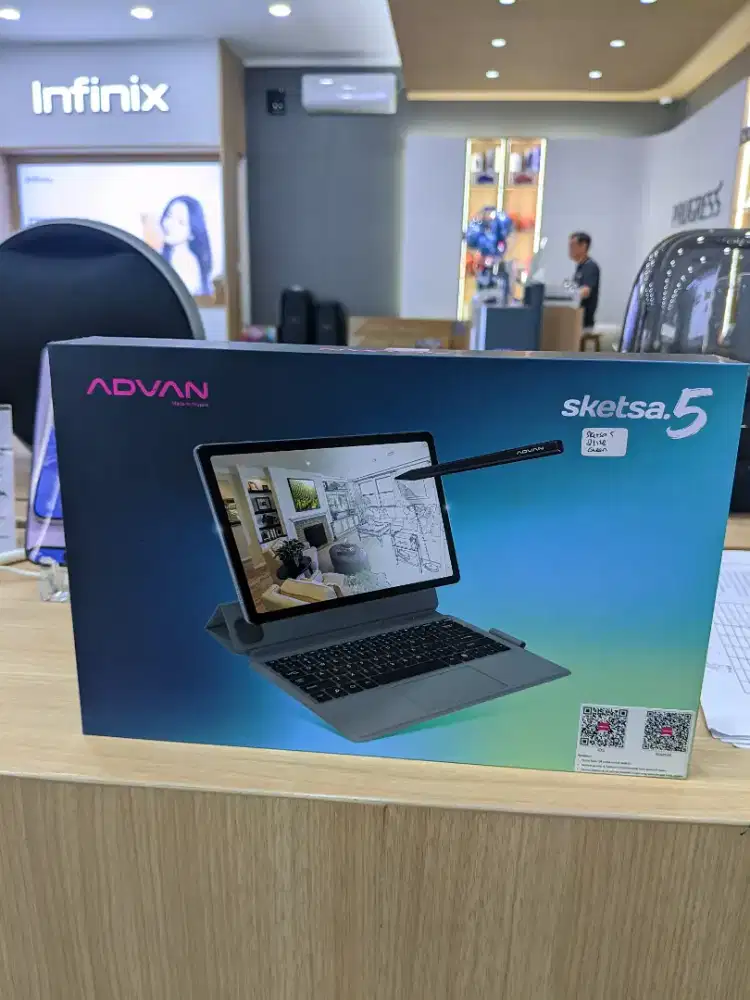 Advan TAB sketsa 5 Free keyboard dan PEN