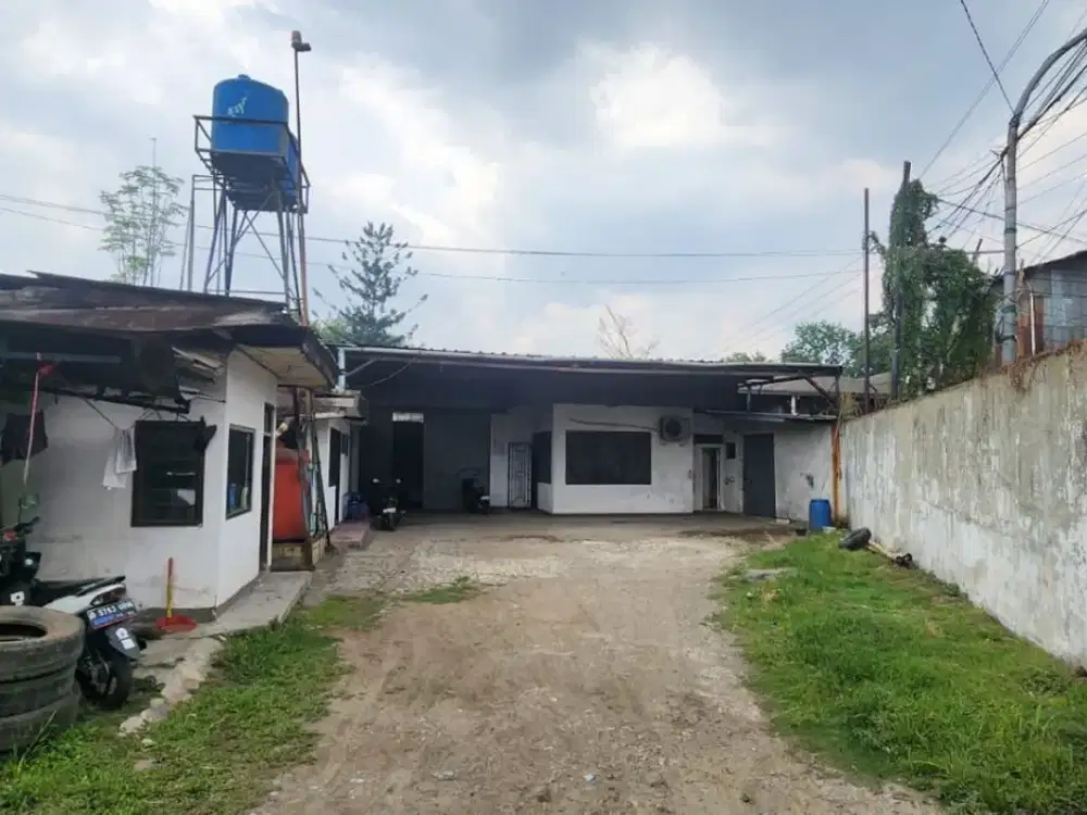 Gudang di Cimahi Dekat Tol Baros, Akses Kontainer 40 Feet