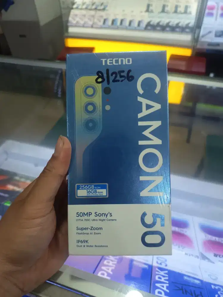Tecno camon 50 ram 8GB