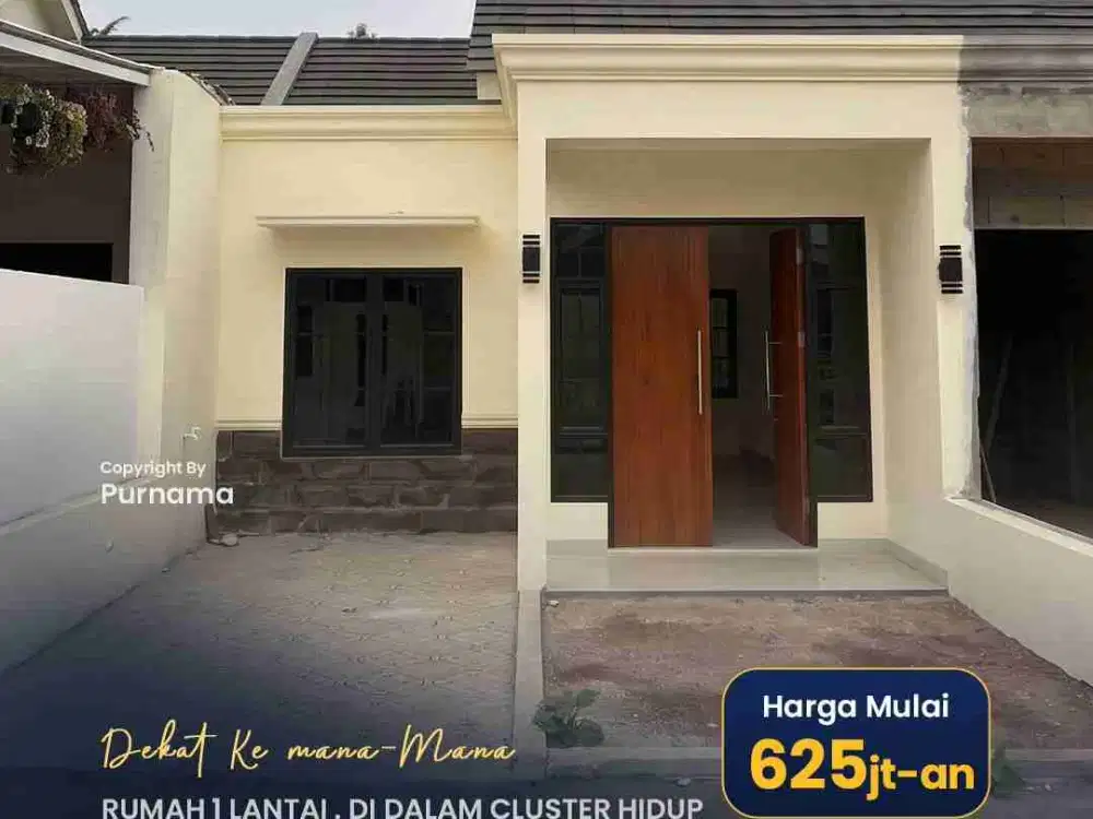Hunian 1 lantai 600jt an lokasi dekat GDC dan pasar pucung depok