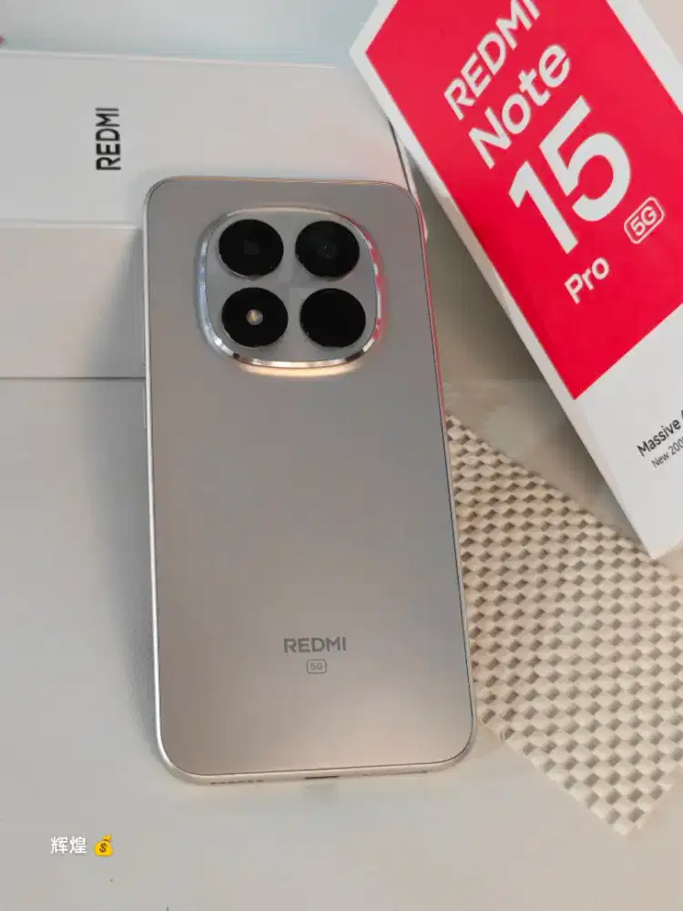 Redmi Note 15 Pro 5G 8/256 second resmi