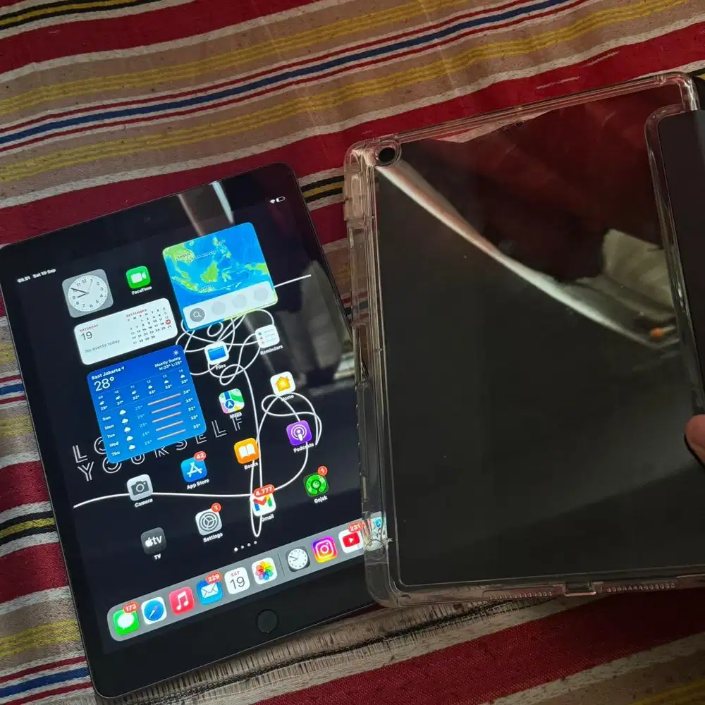 ipad 9 64gb inter wifi only fullset no minus
