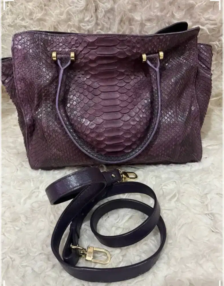 Slingbag Kular Asli Ungu Preloved