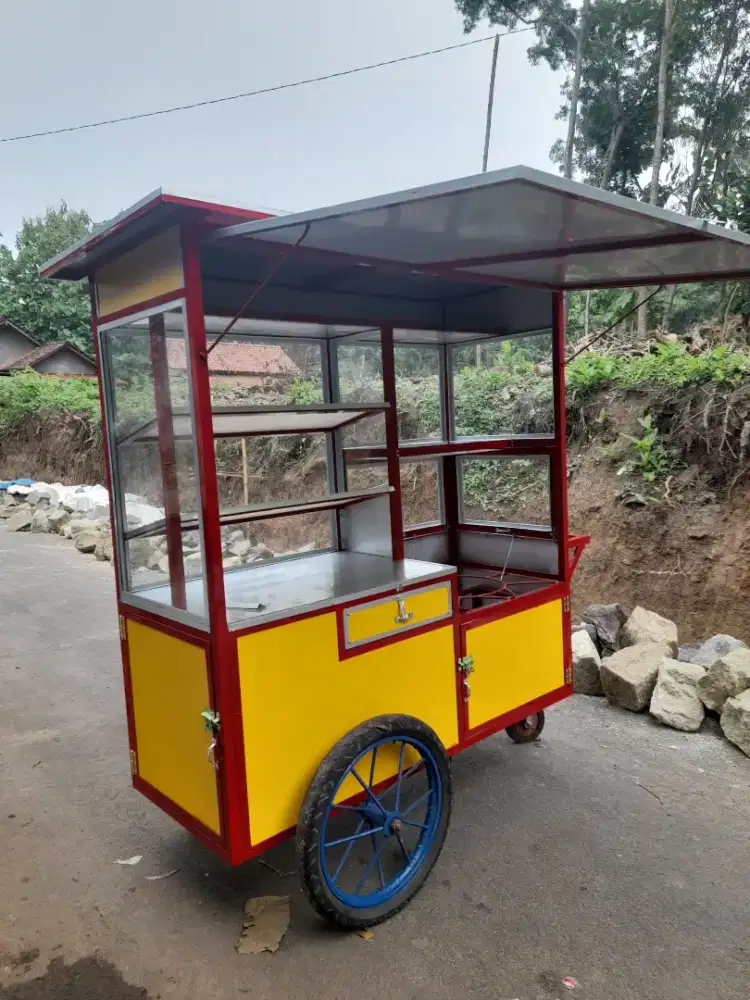 Gerobak custom besi serbaguna