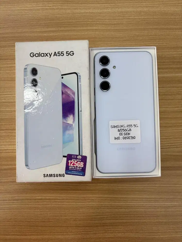 Samsung A55 5G 8/256GB Ex Garansi Resmi Indonesia