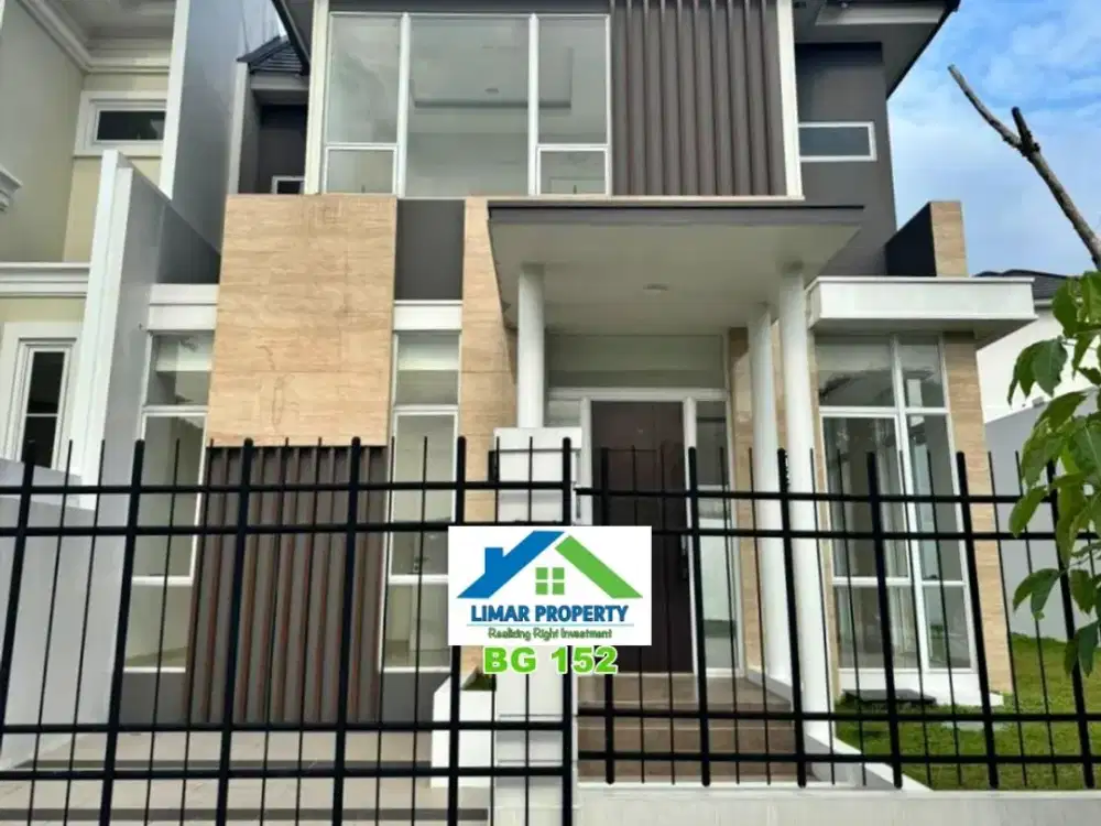 Rumah Boulevard Cozy dan Strategis Posisi Hook di Citra Sentul Raya