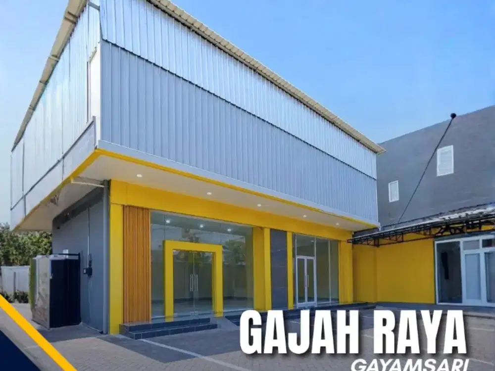 Rumah dan Tempat Usaha di Jl Gajah Raya, Gayamsari Semarang Timur