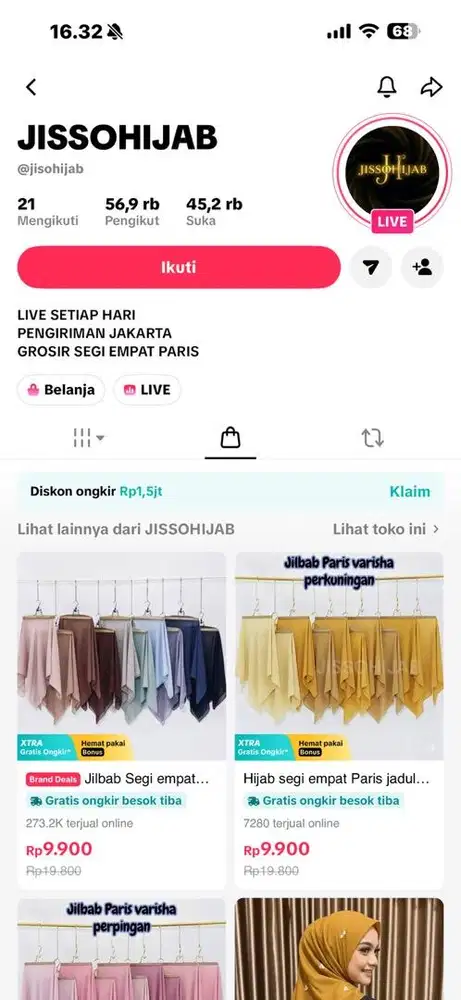 HOST LIVE  ( BERPENGALAMAN )