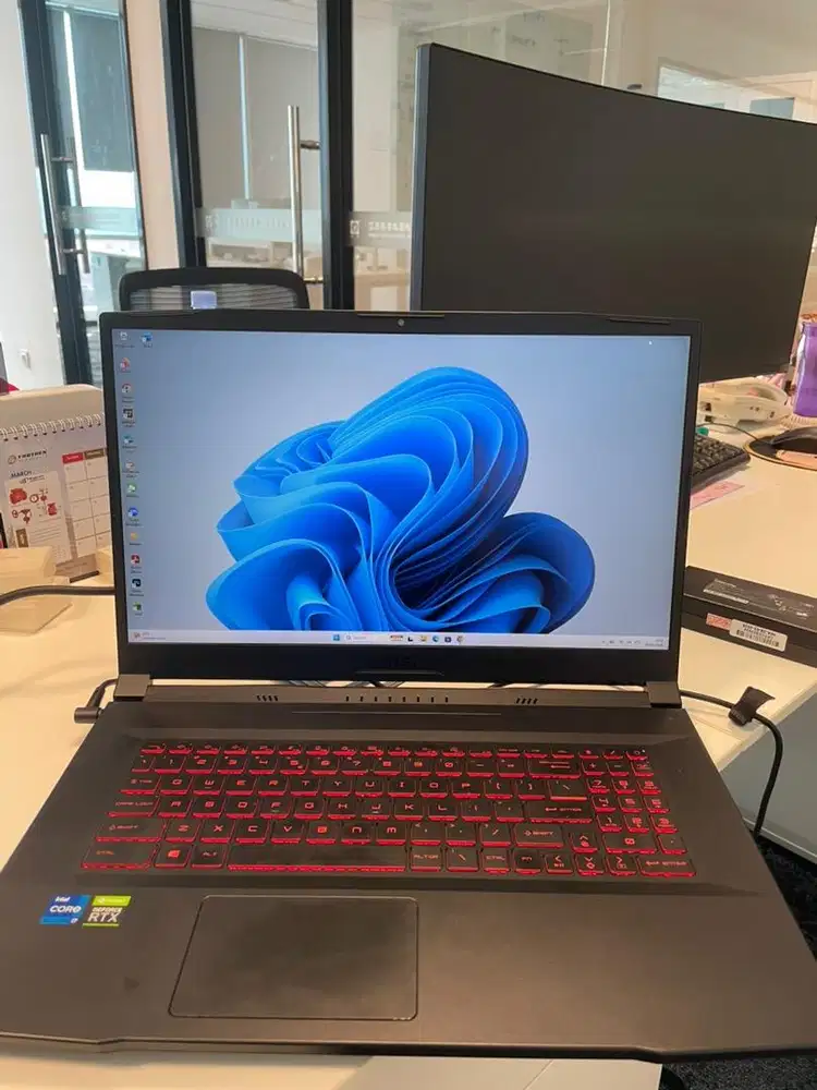 Dijual MSI Katana GF76 11 UC RTX 3050 Ram 8gb