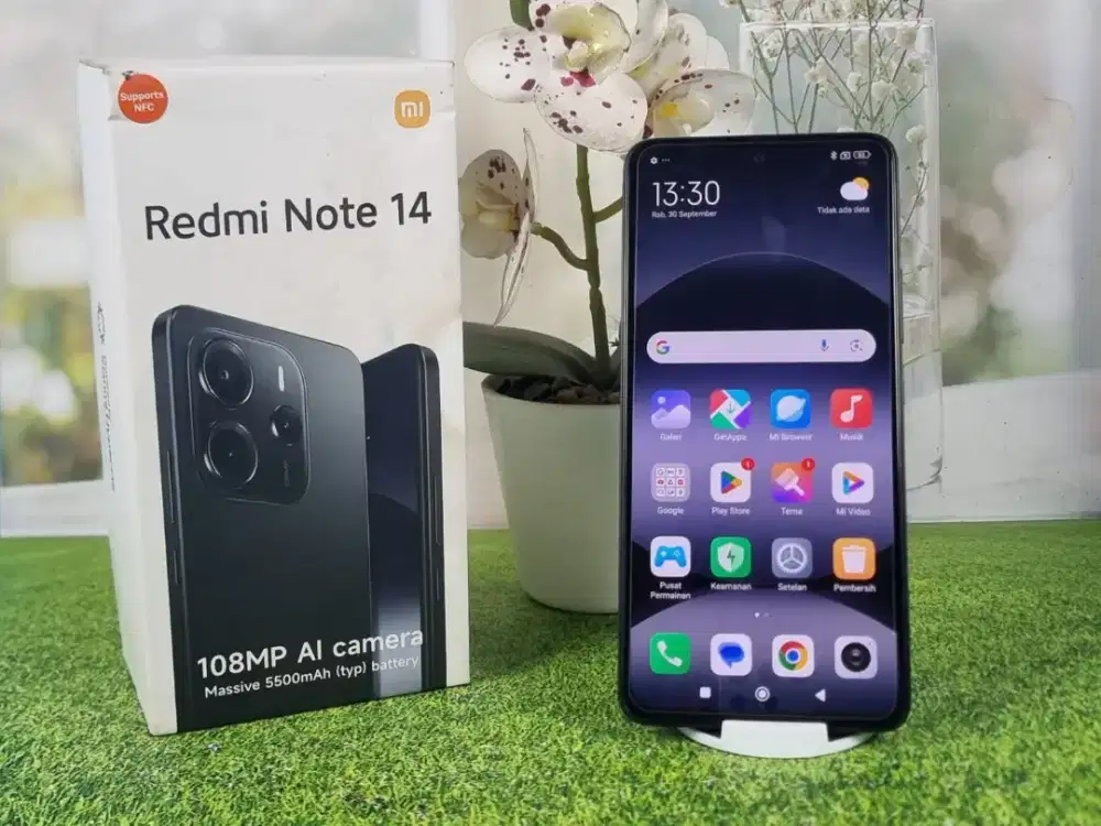 Di jual.!
•Xiaomi Redmi NOTE 14 RAM 8/256GB