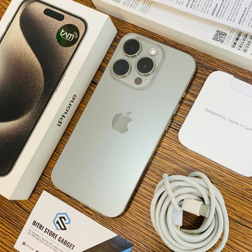 IPHONE 15 PRO 128GB IBOX NATURAL