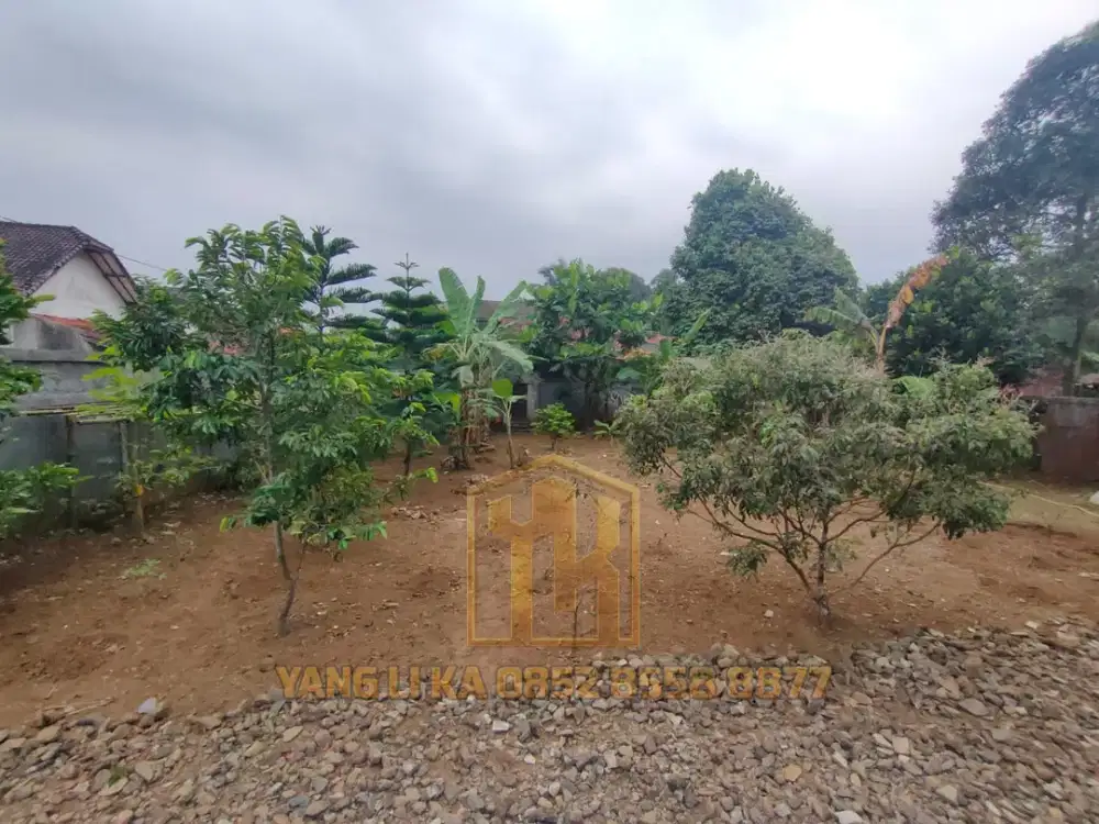 Jual Cepat Tanah Lahan Murah Sudah Dikelilingi Tembok Dengan Luas 1.618 m² di Cigombong Bogor