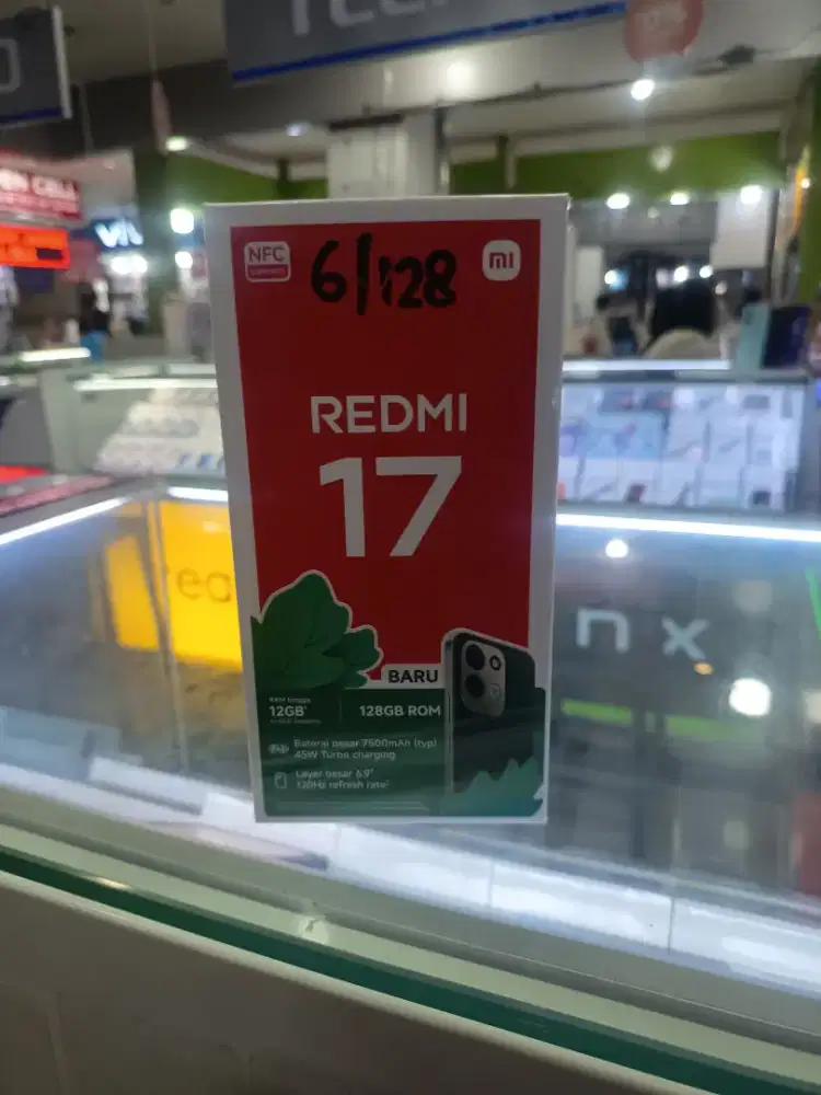 Xiaomi redmi 17 ram 6GB