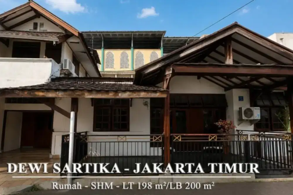 DIJUAL RUMAH PERUMAHAN MERPATI JAKTIM CAWANG