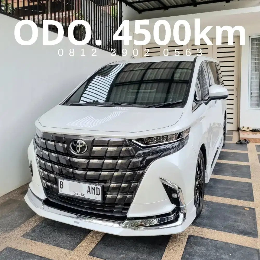 (LIKE NEW!!) TOYOTA ALPHARD HYBRID MODELLISTA A/T