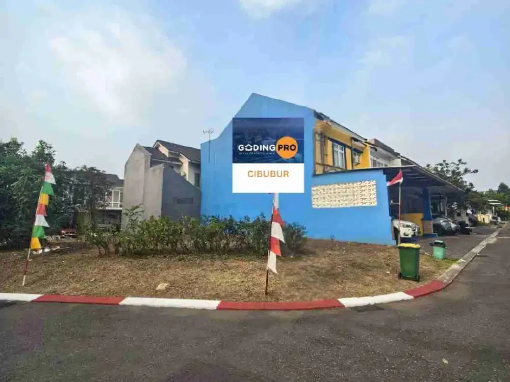 Dijual tanah hoek di kota wisata cluster visalia.