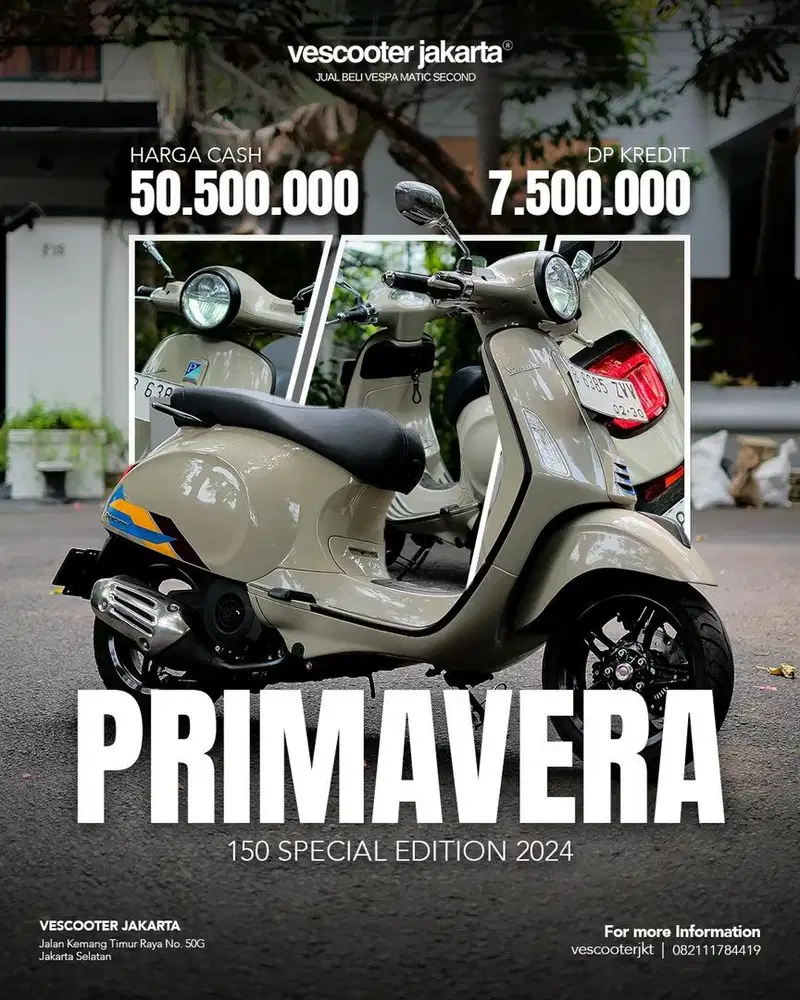 VESPA PRIMAVERA 150 SPECIAL EDITION 2024