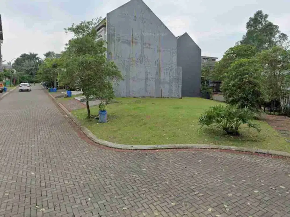 Kavling Hoek +  Extra Land di Sevilla Park BSD, Jual Cepat !