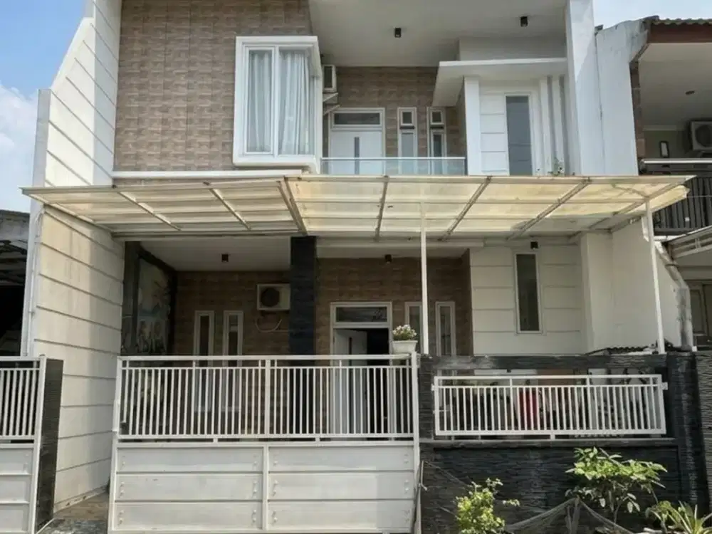 2131 Jual Rumah 2 Lantai Minimalis di Surabaya Barat Wisma Lidah Kulon