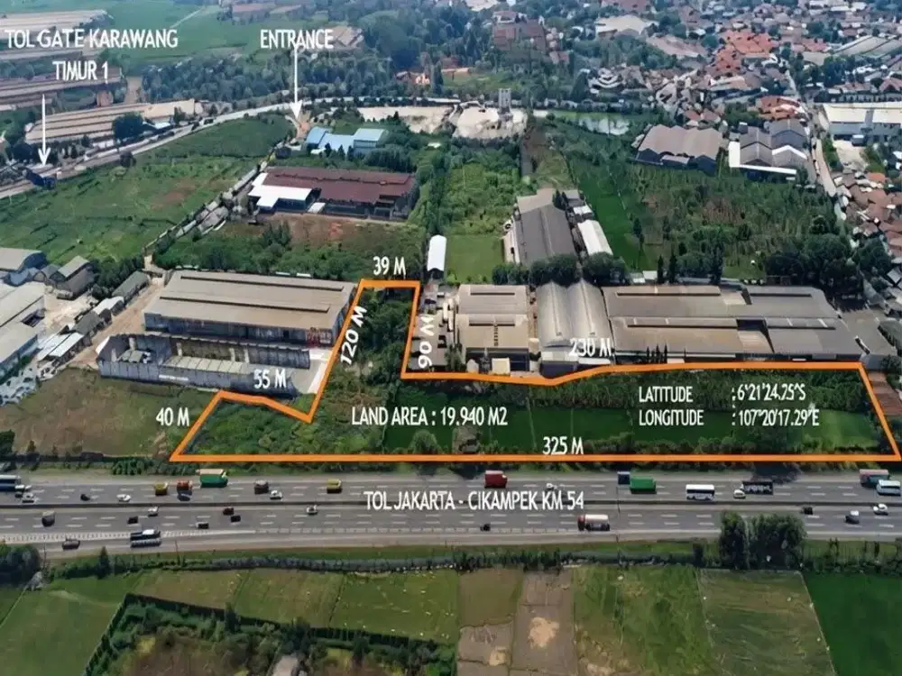 Dijual Tanah Industri Di Karawang Timur Jawa Barat