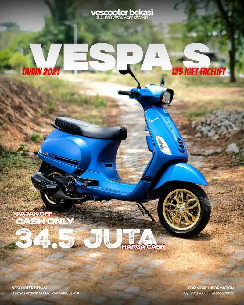 VESPA S 125 IGET FACELIFT 2021